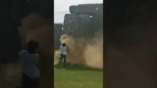 Environmental group 'Just Stop Oil' stage protests in England #stonehenge #international #protest