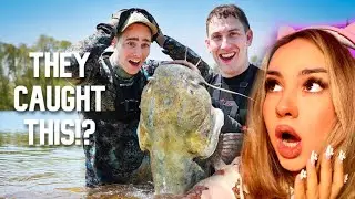 Finnish Girl Reacts to Two Brits try Catfish in Mississippi!