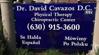 Dr. David Cavazos Chiropractic- Serving Carol Stream Glendale Heights