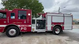 2000 Pierce Dash Paramedics Rescue Fire Truck