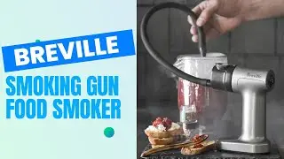 Breville BSM600SIL Smoking Gun Food Smoker | The Smoking Gun Pro | Breville Smoking Gun