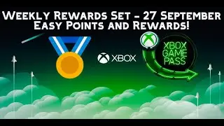 Easy points! Microsoft Rewards Weekly Set  27 September | Don't miss out!