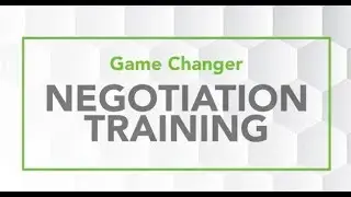 Game Changer Negotiation Training Workshops Overview