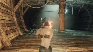 Dark Souls 2 - Flexile Sentry location, shortcut and Lucatiel's summon sign (No-man's Wharf)