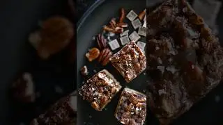 Sweet & Salty Chocolate Pecan Bars | Easy Holiday Dessert Recipe