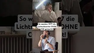 So wurden 1977 die Lichtschwerter OHNE CGI gemacht!
