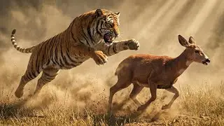 Rescue | A Mother&rsquo;s Courage: When a Deer Faces a Tiger to Save Her Fawn | Animal Rescue