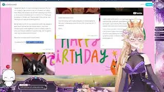 Highlight: BIRTHDAY STREAM!!! Reading Birthday cards from the Community3