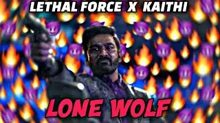 LONE WOLF - Lethal Force | The Gray Man X Kaithi Edit|Dhanush|Prime Talkies|