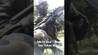 Test de Replique airsoft Mk18 mod 1 Tokyo Marui