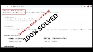 HTTP Error 404.0 – Not Found | Fix IIS & ASP.NET / .NET Core (Full Step-by-Step Guide)