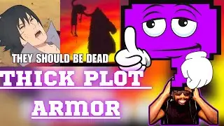 The WORST Plot Armor Moments of ALL TIME Reaction