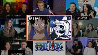ONE PIECE | LUFFY'S HAKI? GAON CANNON!!! | EPISODE 389 |  REACTION MASHUP | ワンピース
