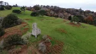 Mount Edgcumbe in Cornwall from the air