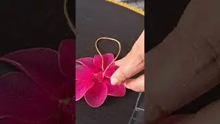 5D flower  Aariwork #subscribe #shorts #shortsfeed #viral #aariembroidery #3dprinter #5d #video #sub