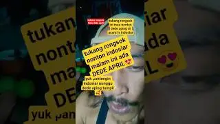 DEDE APRIL TAMPIL GAESS..!!😍😍 tukang rongsok mau nonton indosiar dulu yak 😊 #indosiar