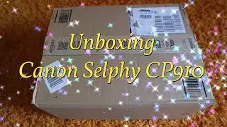 Unboxing Canon Selphy CP910 !