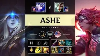 Ashe ADC vs Riven: Godlike - NA Challenger Patch 14.24