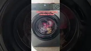 How to fix E4 Error on Haier front load washing machine.Haier front load washing machine E4 error