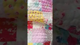 BTS Work flow making patchwork table runner from charm pack #sewing #quilting #etsyfinds