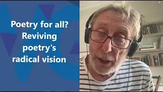 Poetry for all? Reviving poetry's radical vision