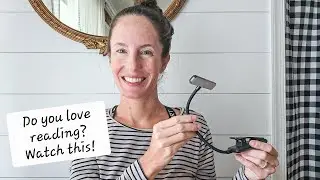 Watch me try Gritin LED rechargeable book light
