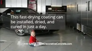 #1 Garage Flooring Company Dallas, TX | (972) 808-5281 Dallas Decorative Concrete