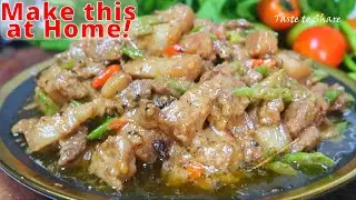 Easy & Delicious Pork Bicol express Recipe💯👌  How to Make Delicious & The best Bicol express