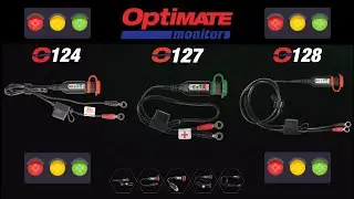 12V Starter Battery Charge Indicator | OptiMate O-124, O-128 & O-127