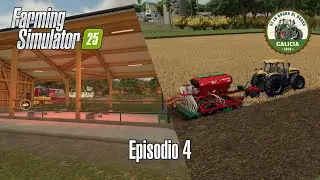 Ampliamos la Granja: Nuevos establos y sembramos nuestros campos 🚜🐑 | FS25 Ep. 4
