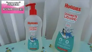 RESENHA DO SABONETE LÍQUIDO HUGGIES EXTRA SUAVE -DISNEY BABY- GABRIELA MARCELINO