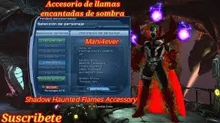 ACCESORIO DE LLAMAS ENCANTADAS Y MAS! - DC UNIVERSE ONLINE