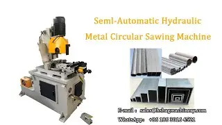 Semi-Automatic Hydraulic Metal Circular Sawing Machine | Cutting Machine