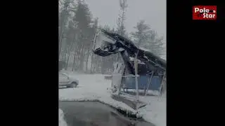 First massive snowfall of this season in Himachal | Mandi | Shikari Devi | Parashar |  23/01/2026