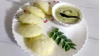 Homemade Rava Idli with Coconut Peanut Chutney | No Onion No Garlic | Healthy Satvik Food