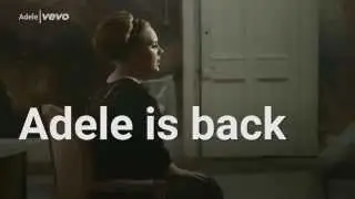 After a 4-year hiatus, Adele is back
