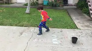 Animal Chalk Hop Scotch