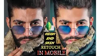 High end skin retouching Snapseed tutorial || Face Smooth In Snapseed || Best Face Smooth