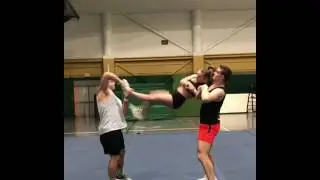 Kick-Swing Through Stunt