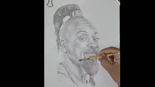 Will Smith Pencil Portrait: A Stunning Realistic Artwork #Will Smith Pencil Sketch