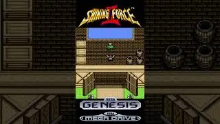 Shining Force II Sega Genesis Mega Drive TOP Tactical #rpg #retrogaming
