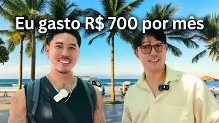 Ele largou o Reino Unido para viver em Da Nang, Vietnã | Tour pelo apê de $300/mês e custo de vida