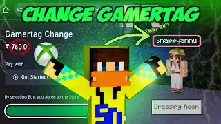 How To Change Xbox Gamertag Of Minecraft For Free | Change Minecraft Gamertag For Free | In Hindi
