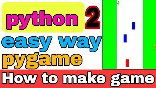 #pygame #python MAKE simple game with/python/pygame