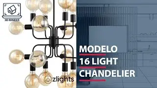 Modelo 16 Arm  | Bespoke Lighting Design | 3D Visualisation | Australia