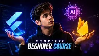 Flutter Course 2026 | Beginner to Advanced with Firebase, AI & Real Projects