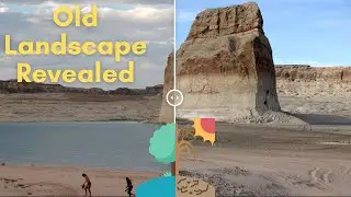 Lake Powell Decline is Revealing the Lost Landscape