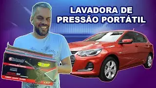 LAVADORA DE ALTA PRESSÃO PORTÁTIL: DOIS PASSOS SIMPLES E FÁCIL PARA LAVAR SEU CARRO!