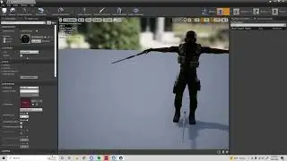 how to change the ai skin for fps template unreal engine 4.27