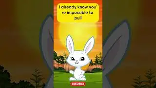 Talking Carrot Outsmarts a Rabbit | Cute Animal Comedy Short🐰